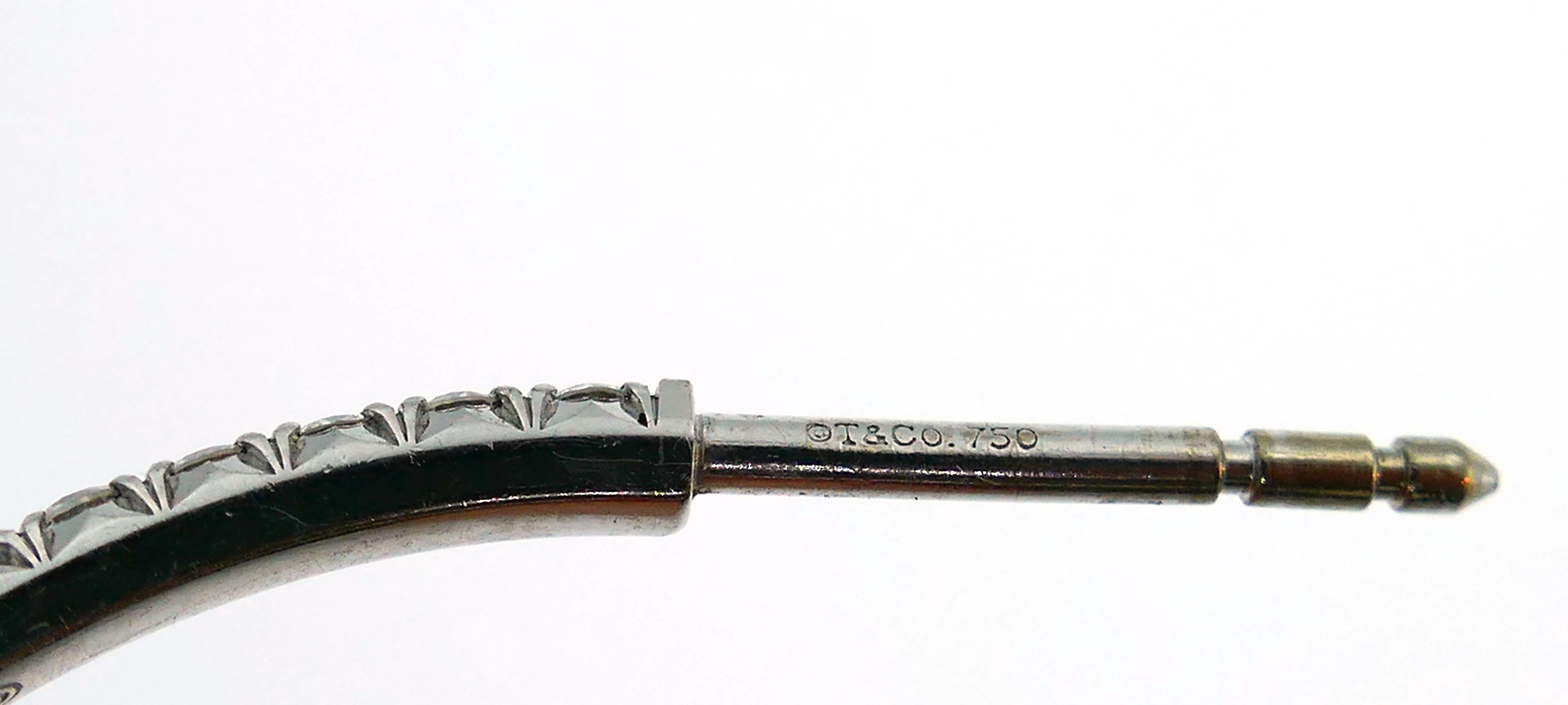 orecchini oro bianco tiffany