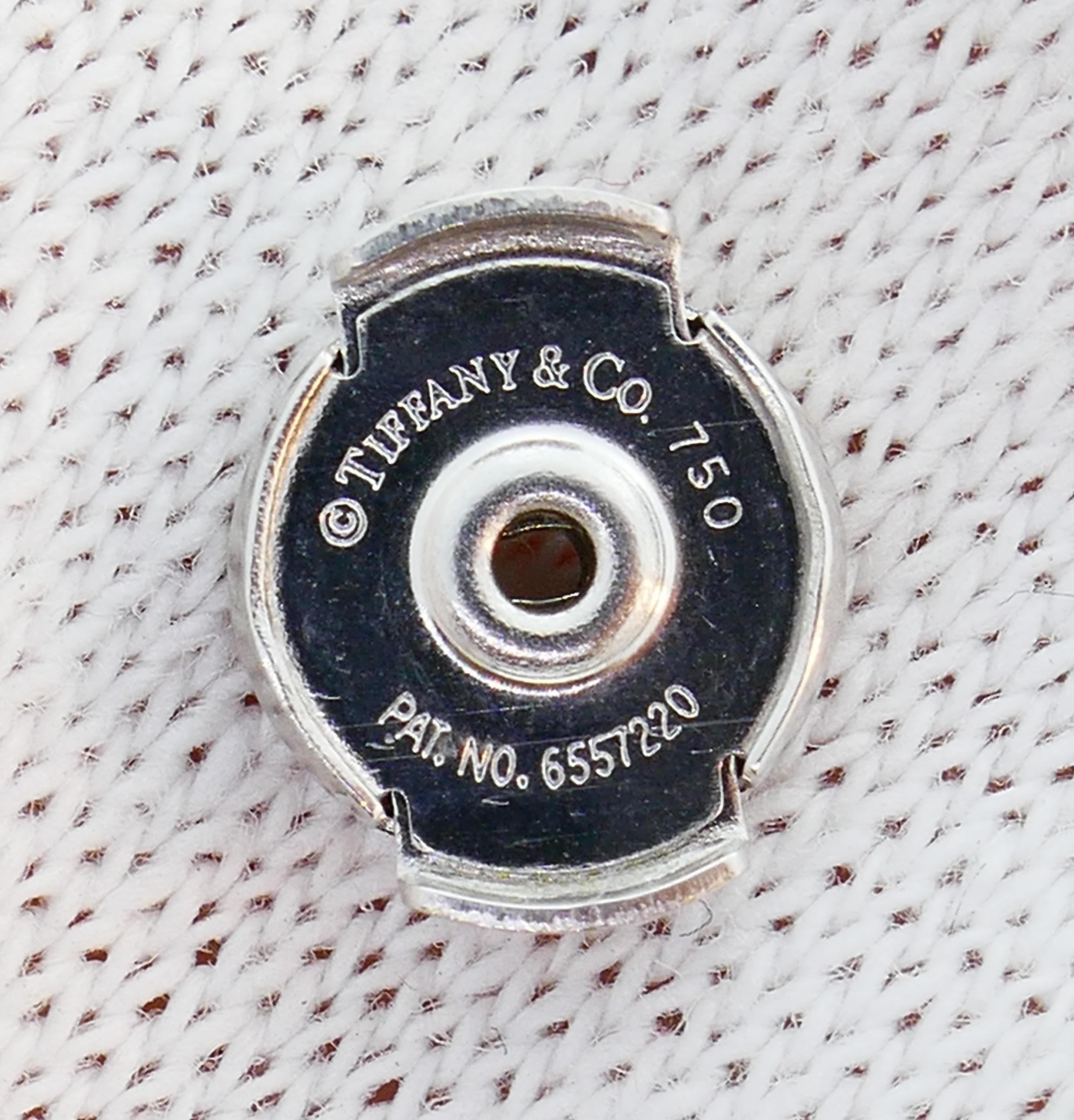 Tiffany & Co. Diamant-Ohrringe aus Weißgold im Angebot 2