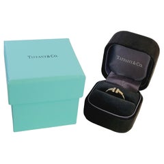Tiffany & co diamond wire ring in 18k gold