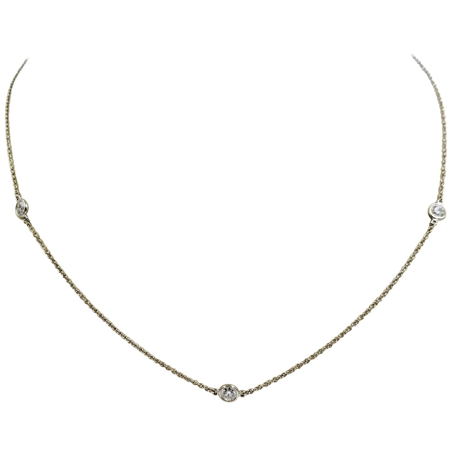 Tiffany & Co. Diamonds by the Yard Chain Necklace by Elsa Peretti