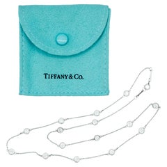 Tiffany & Co. Diamonds by the Yard Necklace by Elsa Peretti in Platinum