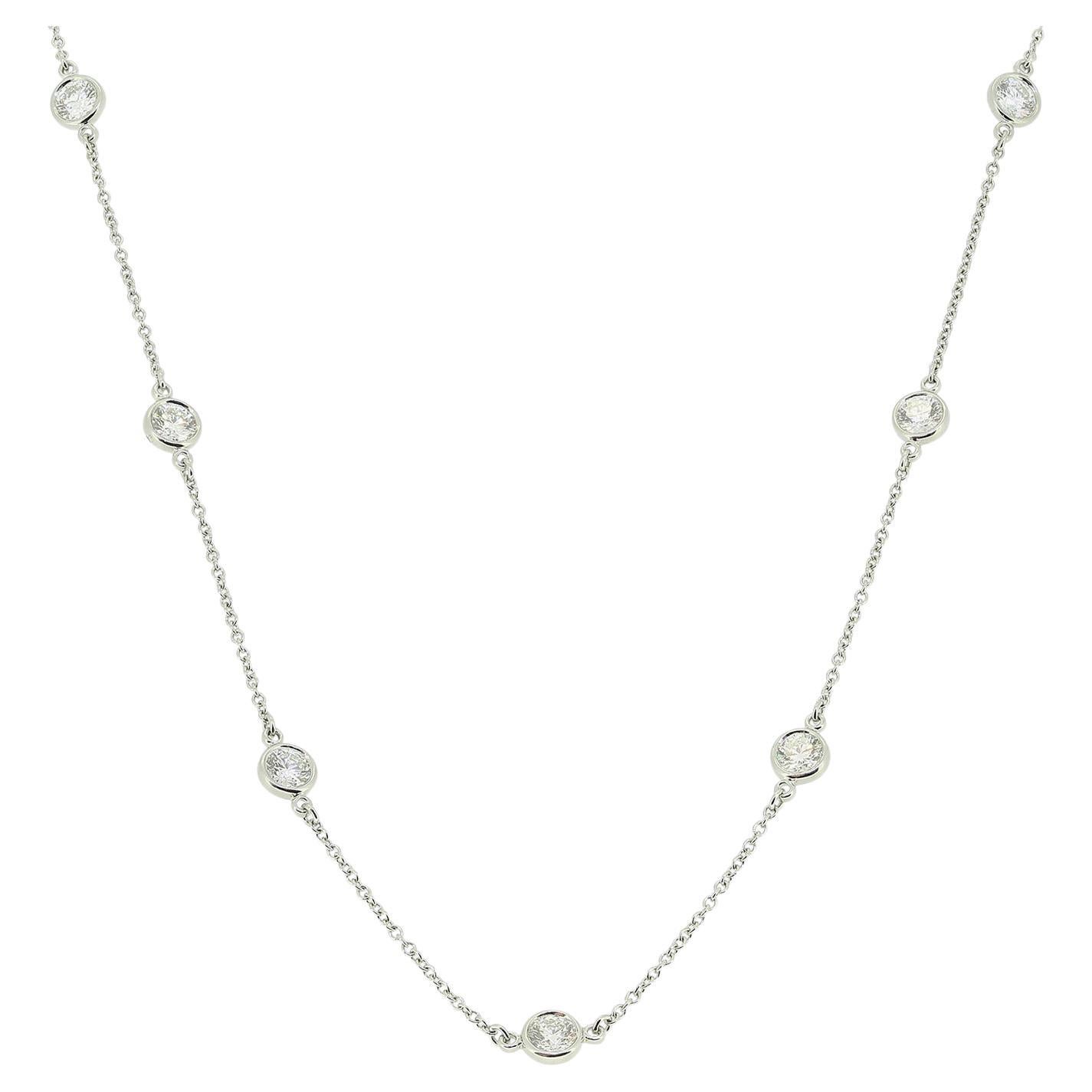 Tiffany & Co. Diamonds by the Yard Necklace For Sale