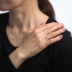 Tiffany & Co. Diamonds by The Yard Ring Estate Silver Chain Band Peretti