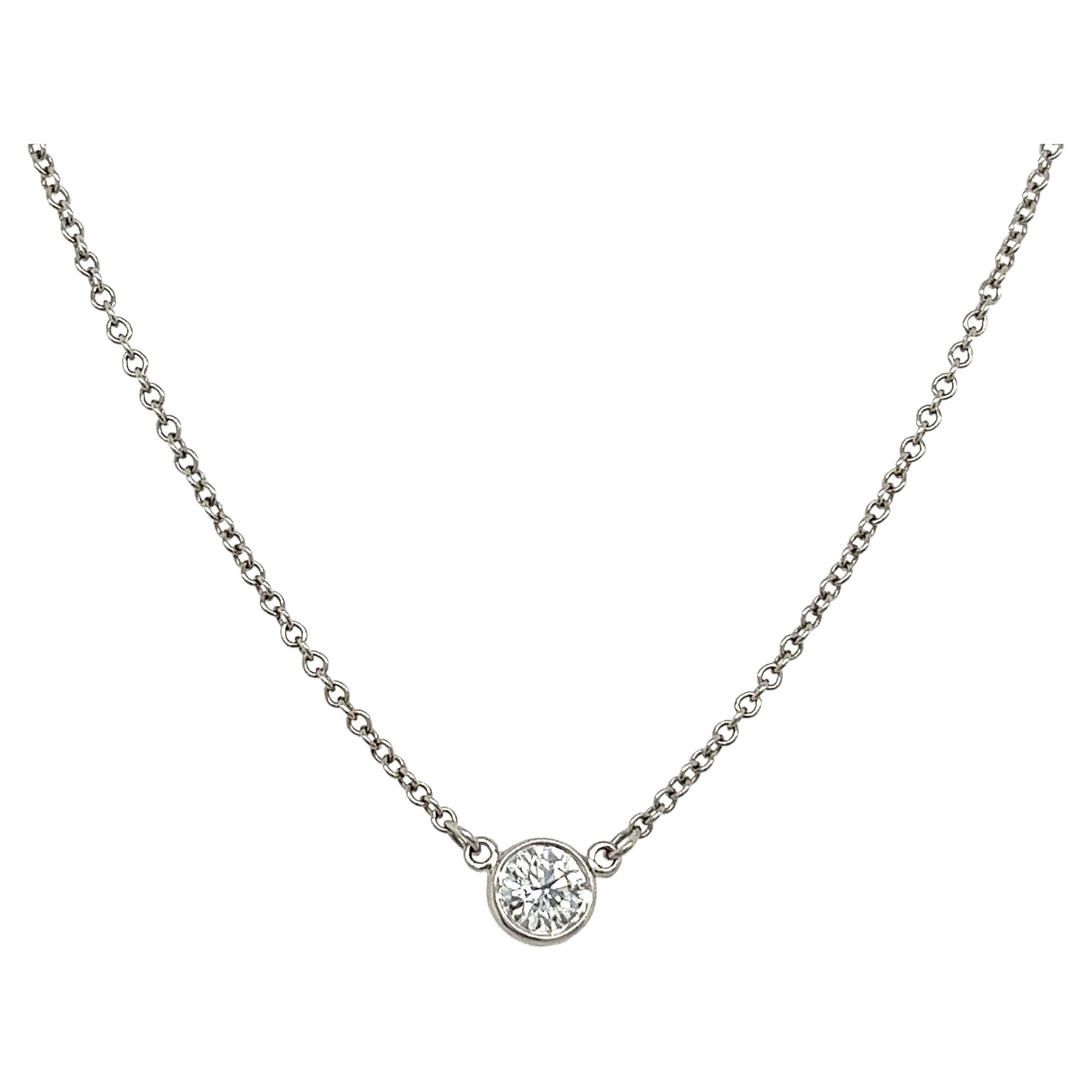 Tiffany & Co Diamanten by the Yard Einzelner Diamant-Anhänger, 0,25 Karat