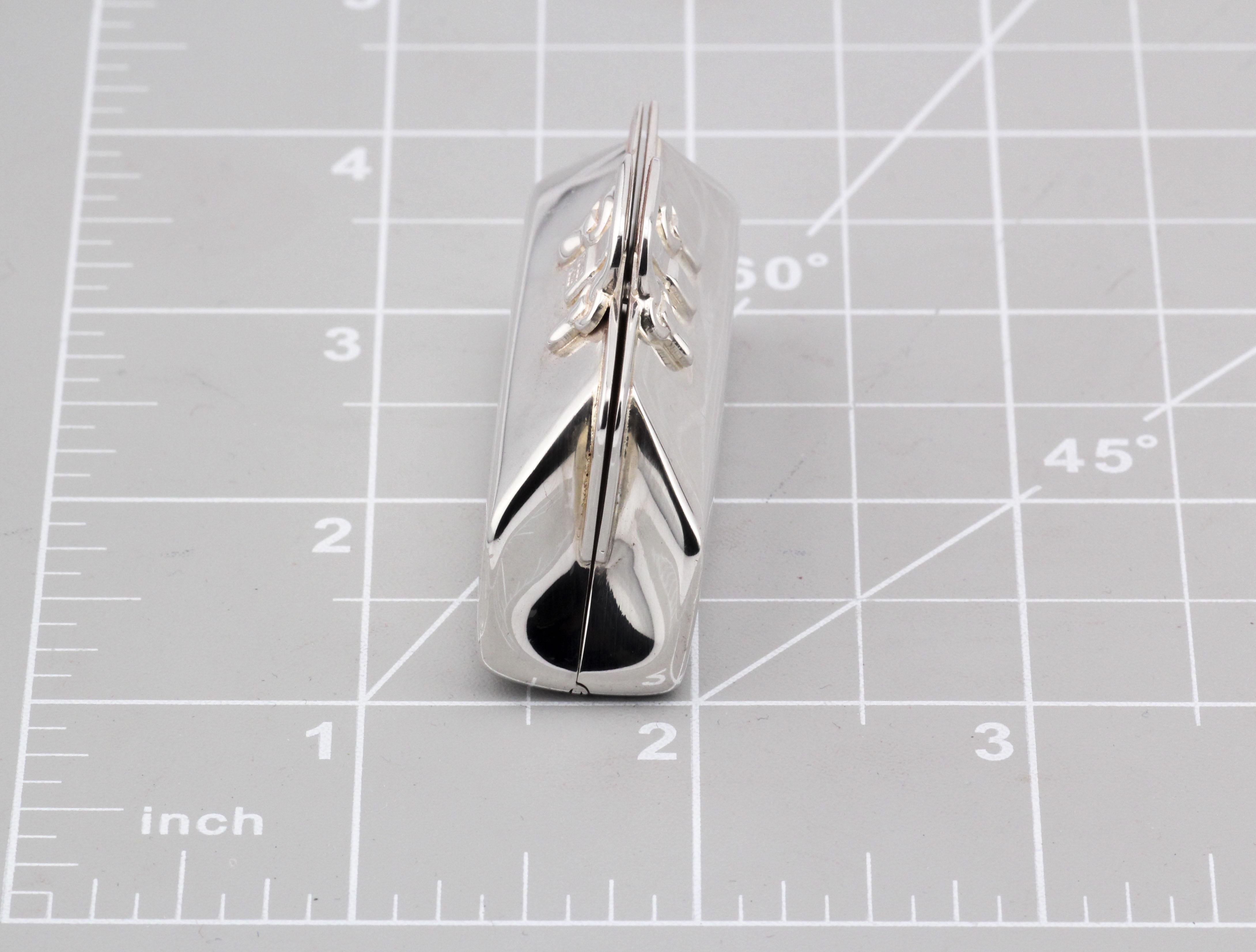 Tiffany & Co. Doctor Bag Sterling Silver Pill Box 6