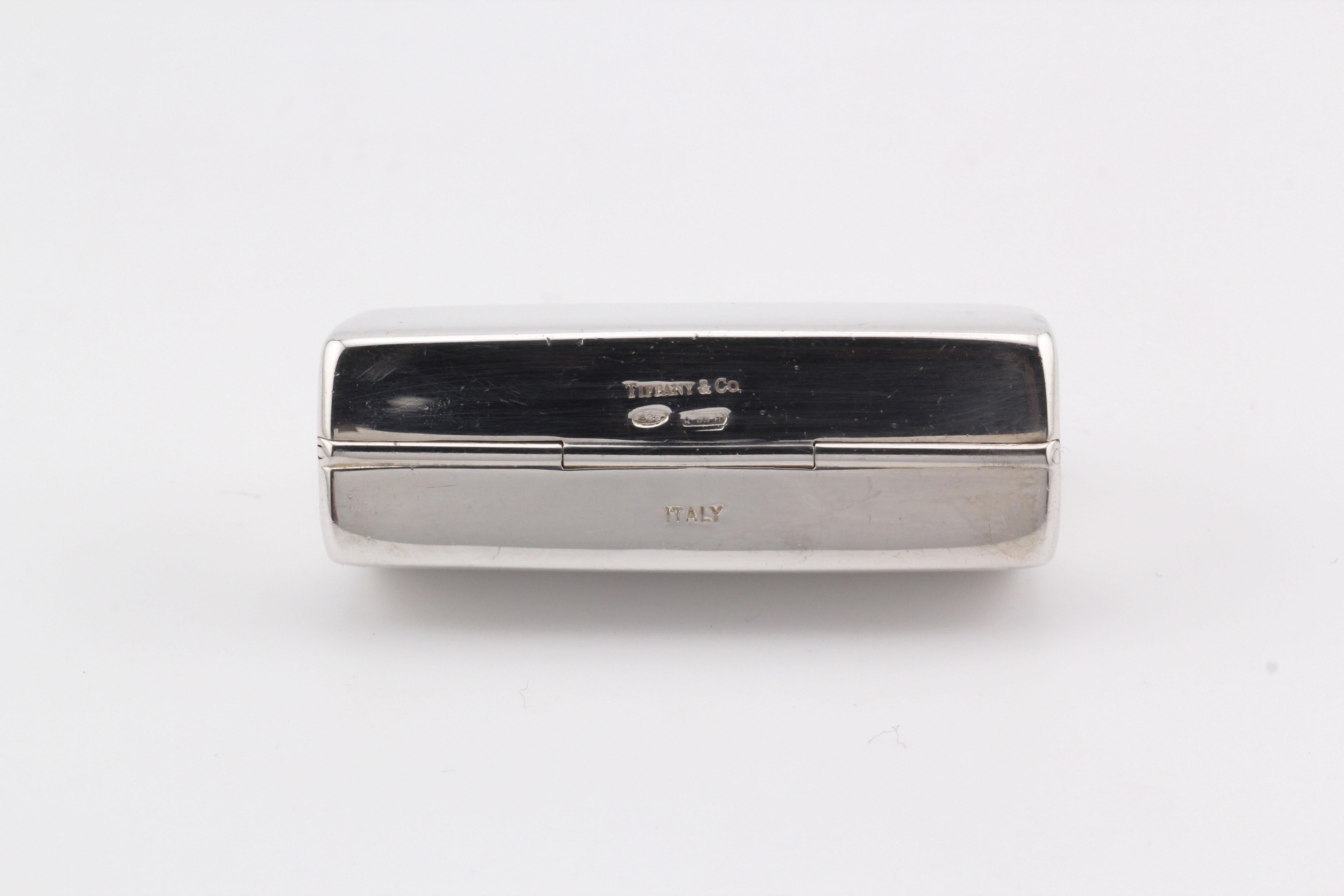 Tiffany & Co. Doctor Bag Sterling Silver Pill Box 1