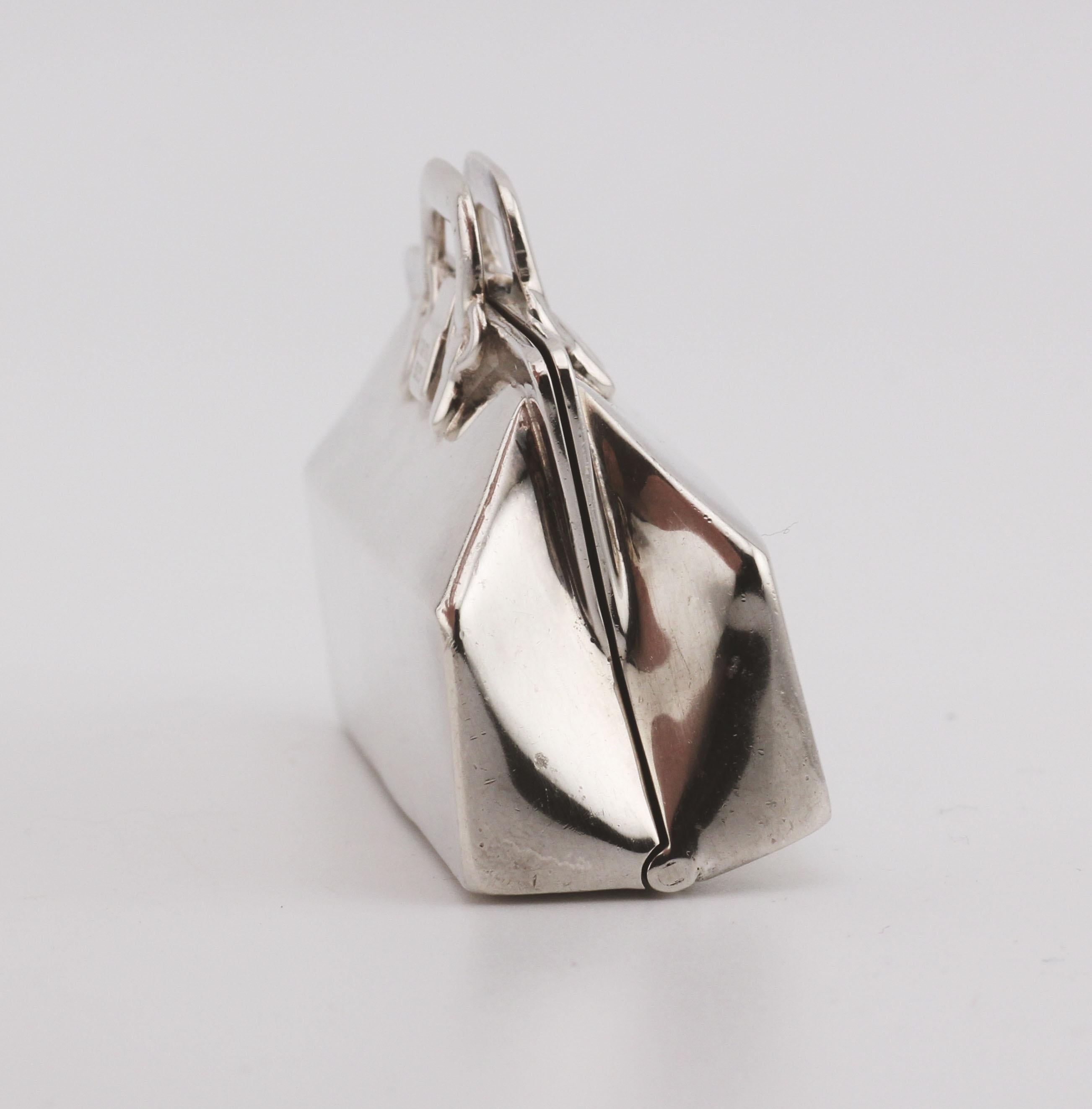 Tiffany & Co. Doctor Bag Sterling Silver Pill Box 1