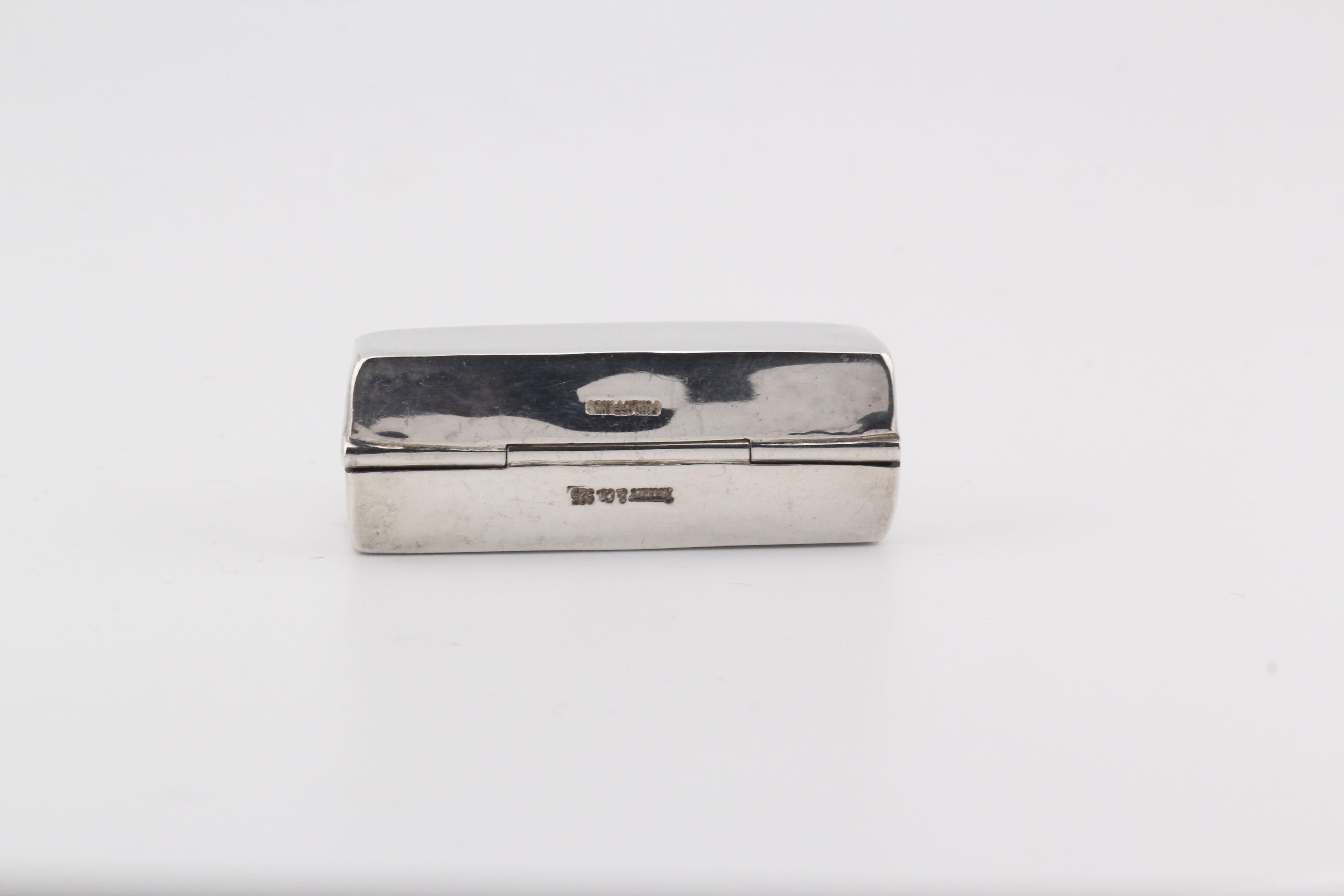 Tiffany & Co. Doctor Bag Sterling Silver Pill Box 2