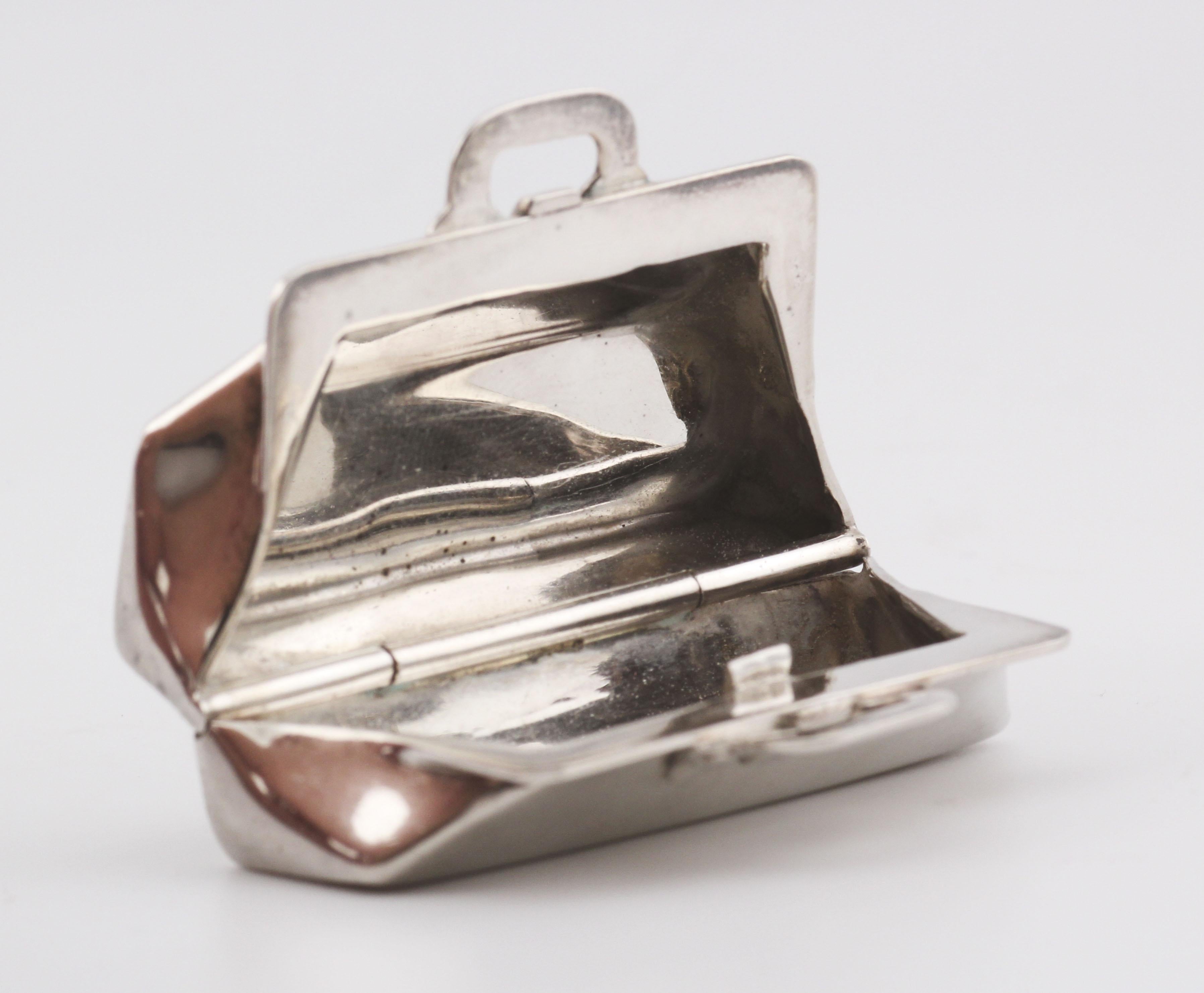 Tiffany & Co. Doctor Bag Sterling Silver Pill Box 5