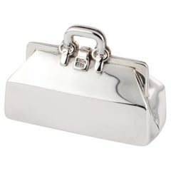 Tiffany & Co. Doctor Bag Sterling Silver Pill Box