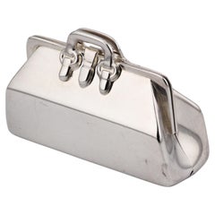 Tiffany & Co. Doctor Bag Sterling Silver Pill Box