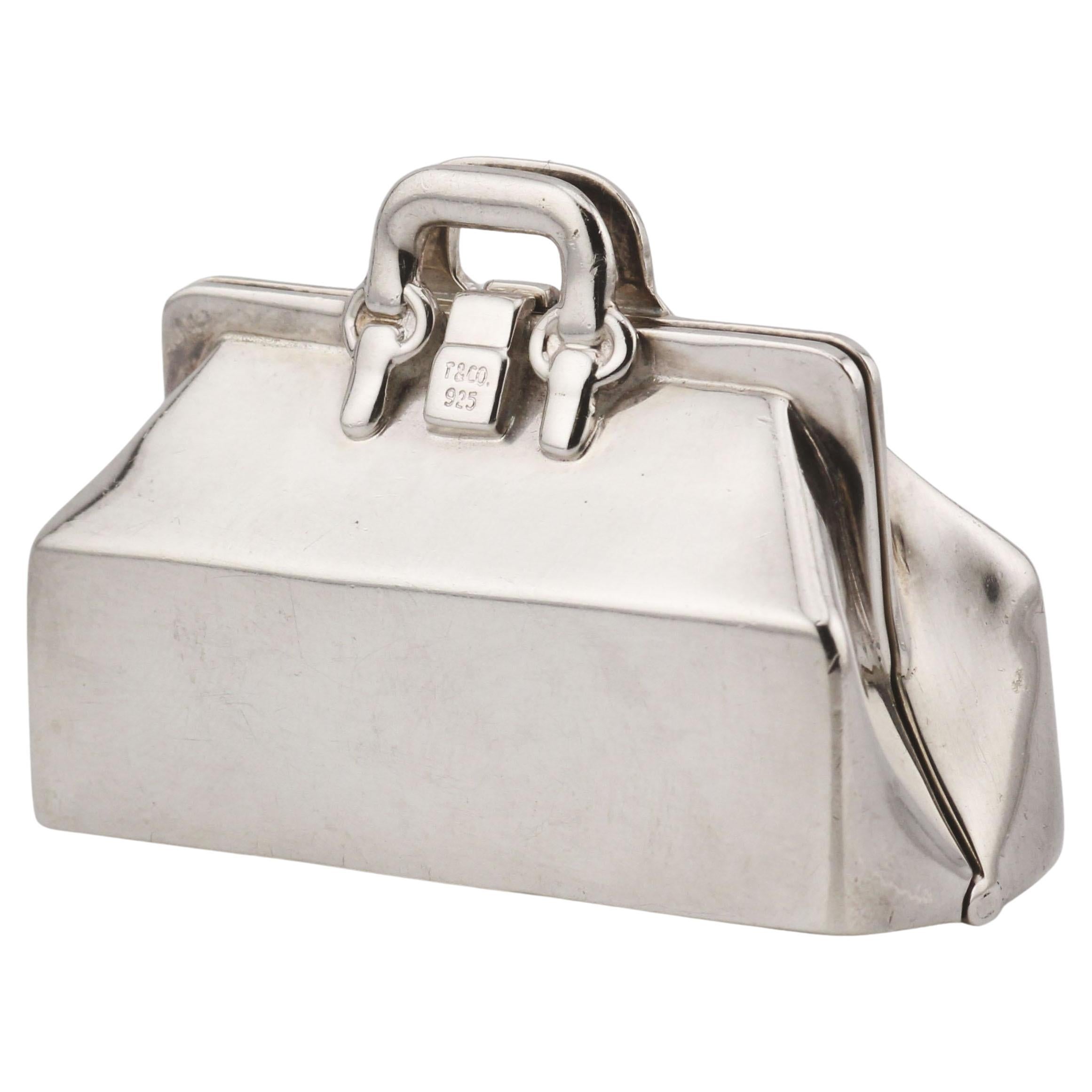 Tiffany & Co. Pastillero de plata de ley Doctor Bag