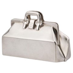 Tiffany & Co. Doctor Bag Sterling Silver Pill Box