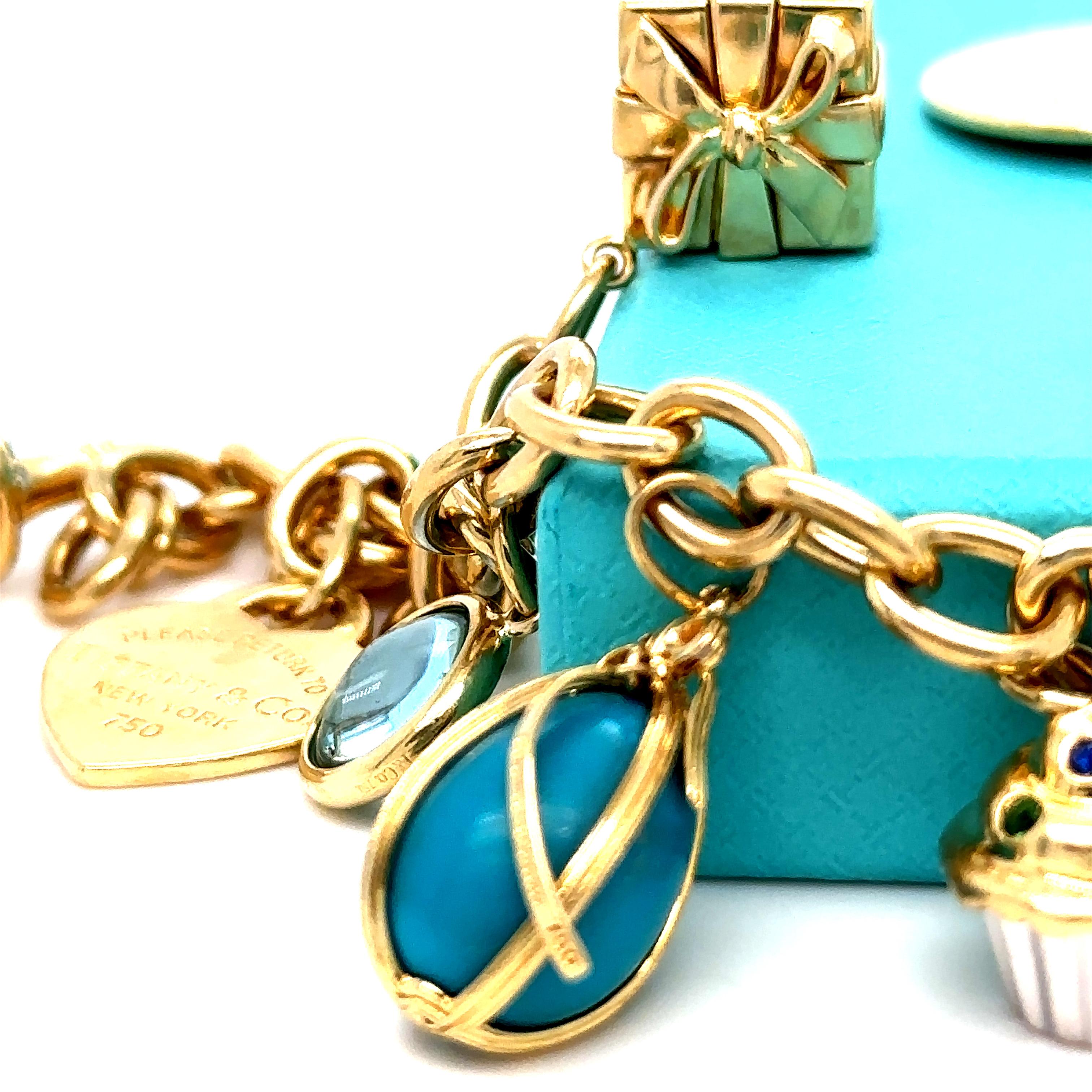 Tiffany & Co Dog Chain link Bracelet 4