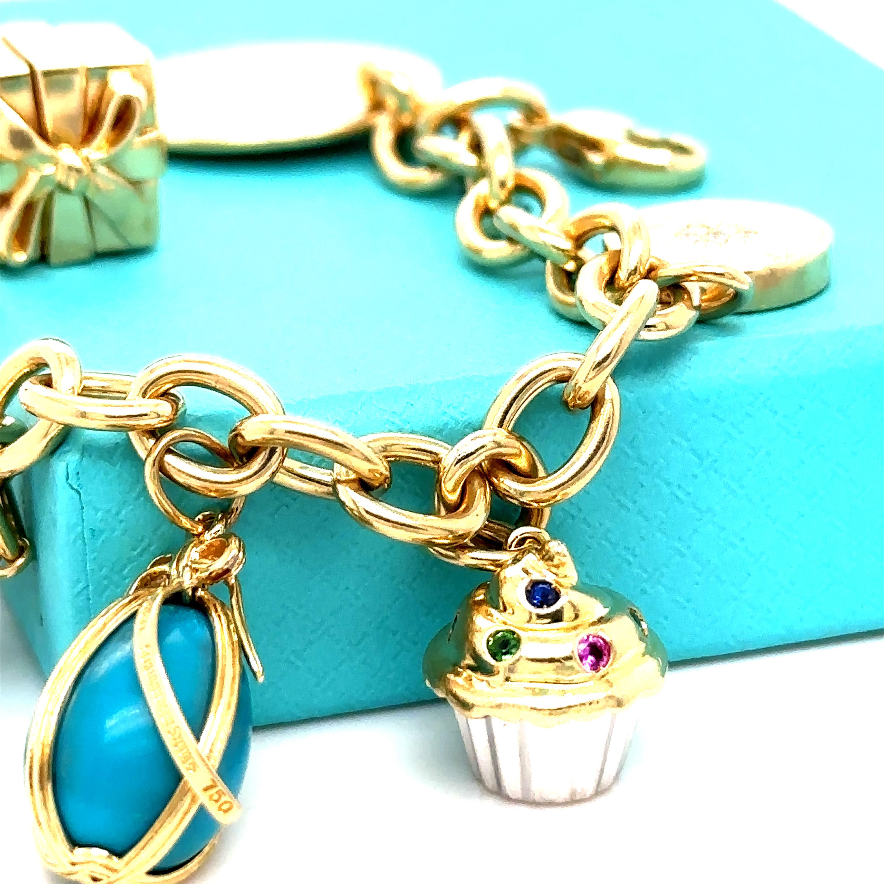 Tiffany & Co Dog Chain link Bracelet 5