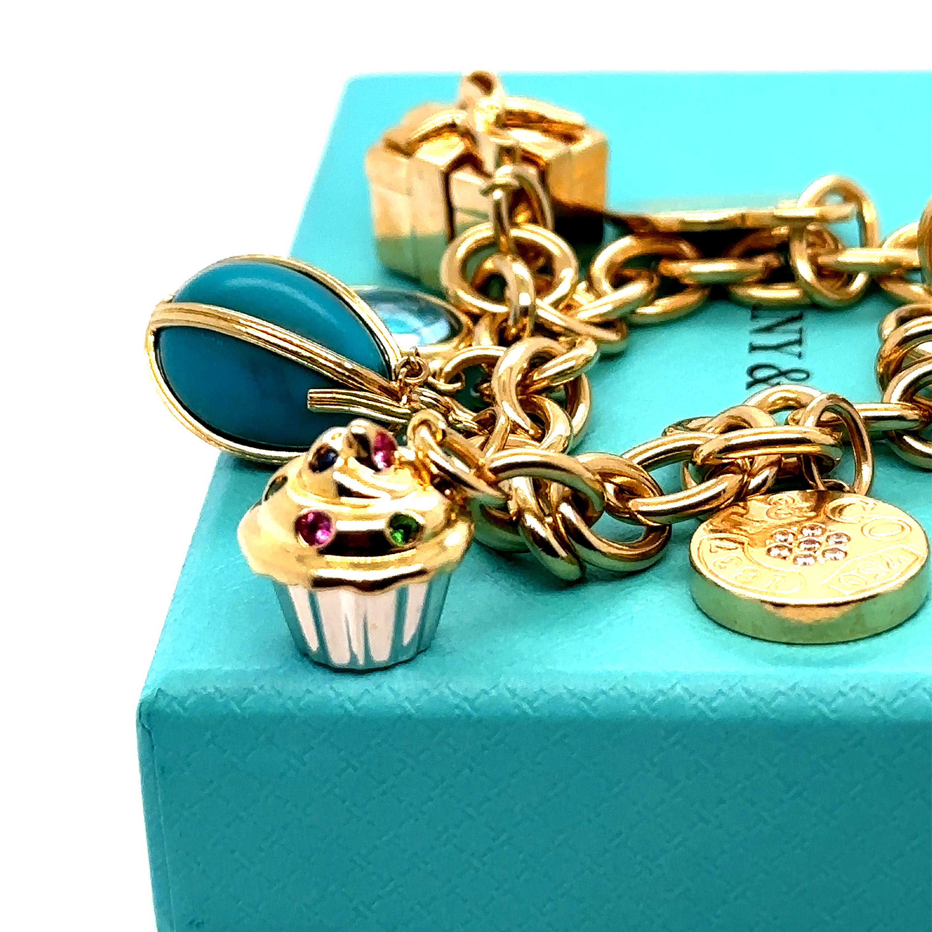 Tiffany & Co Dog Chain link Bracelet 2