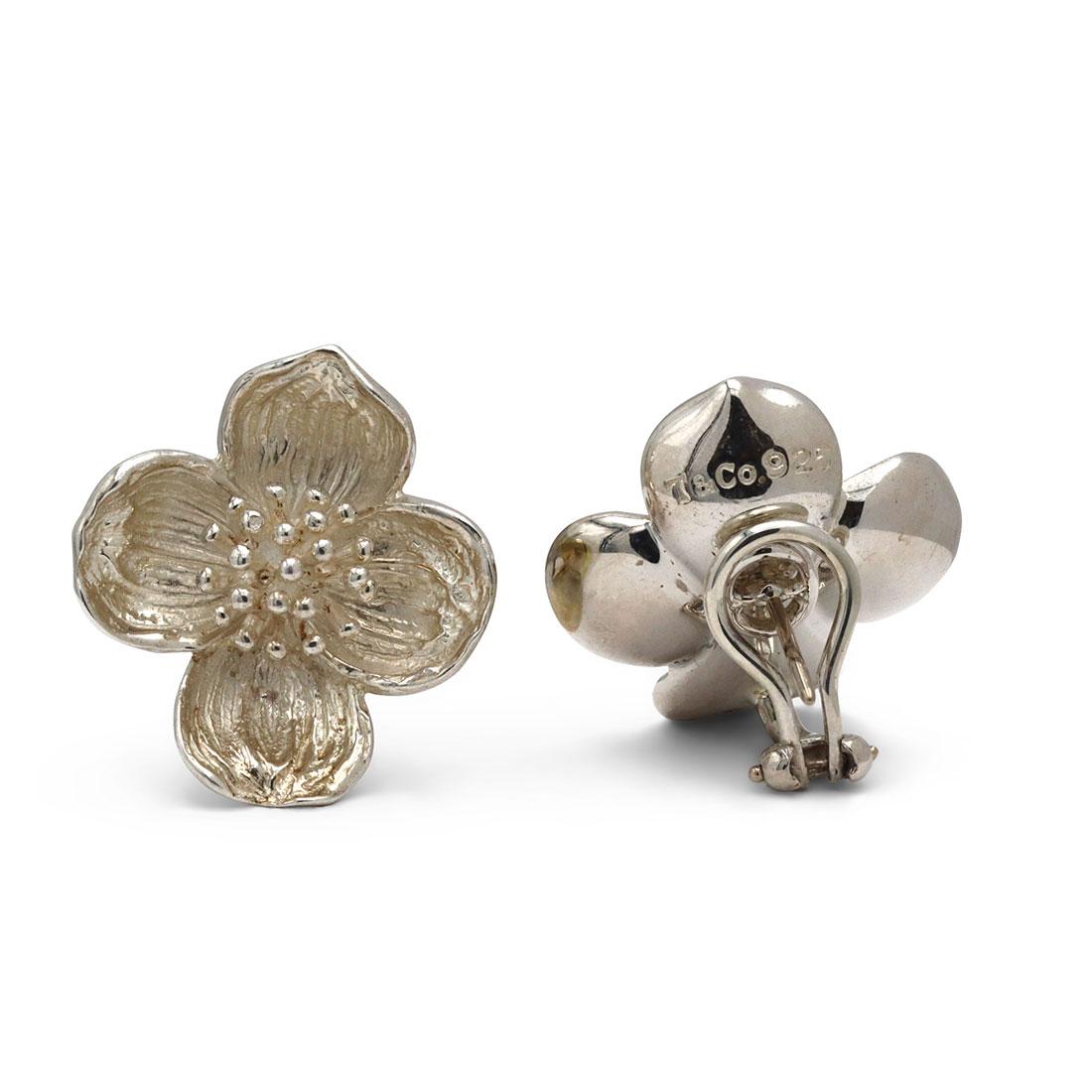 tiffany and co flower earrings