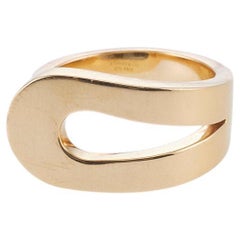 Tiffany & Co Don Berg Geometric Loop Gold Ring