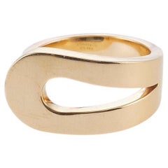 Tiffany & Co. Anello d'oro con anello geometrico Don Berg