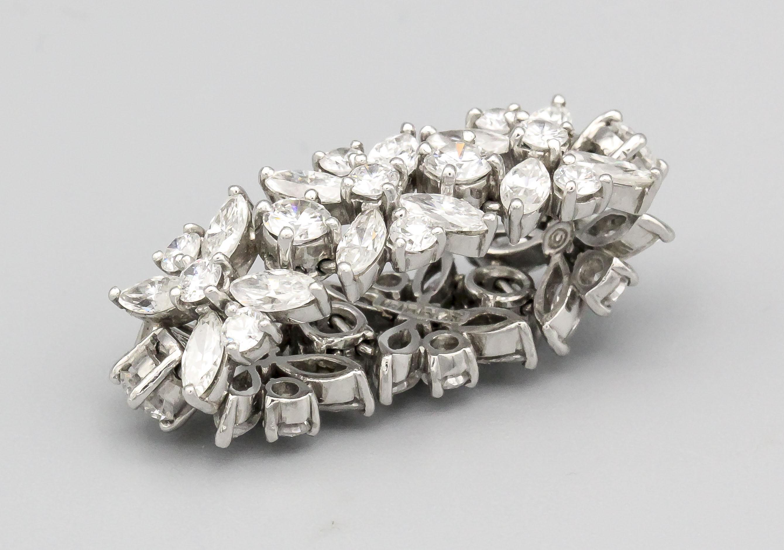 Tiffany & Co. Donald Claflin, bague d'éternité flexible en platine et diamants, taille 5 Excellent état - En vente à Bellmore, NY