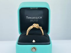 Tiffany & Co Double Knot Rose Golden Ring