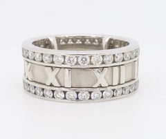 Tiffany & Co. Double Row Diamond Atlas Eternity Band
