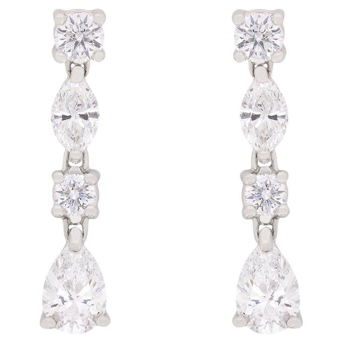 Tiffany & Co. Tropfen Jazz Diamant-Ohrringe