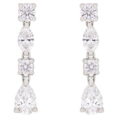 Tiffany & Co. Drop Jazz Diamond Earrings