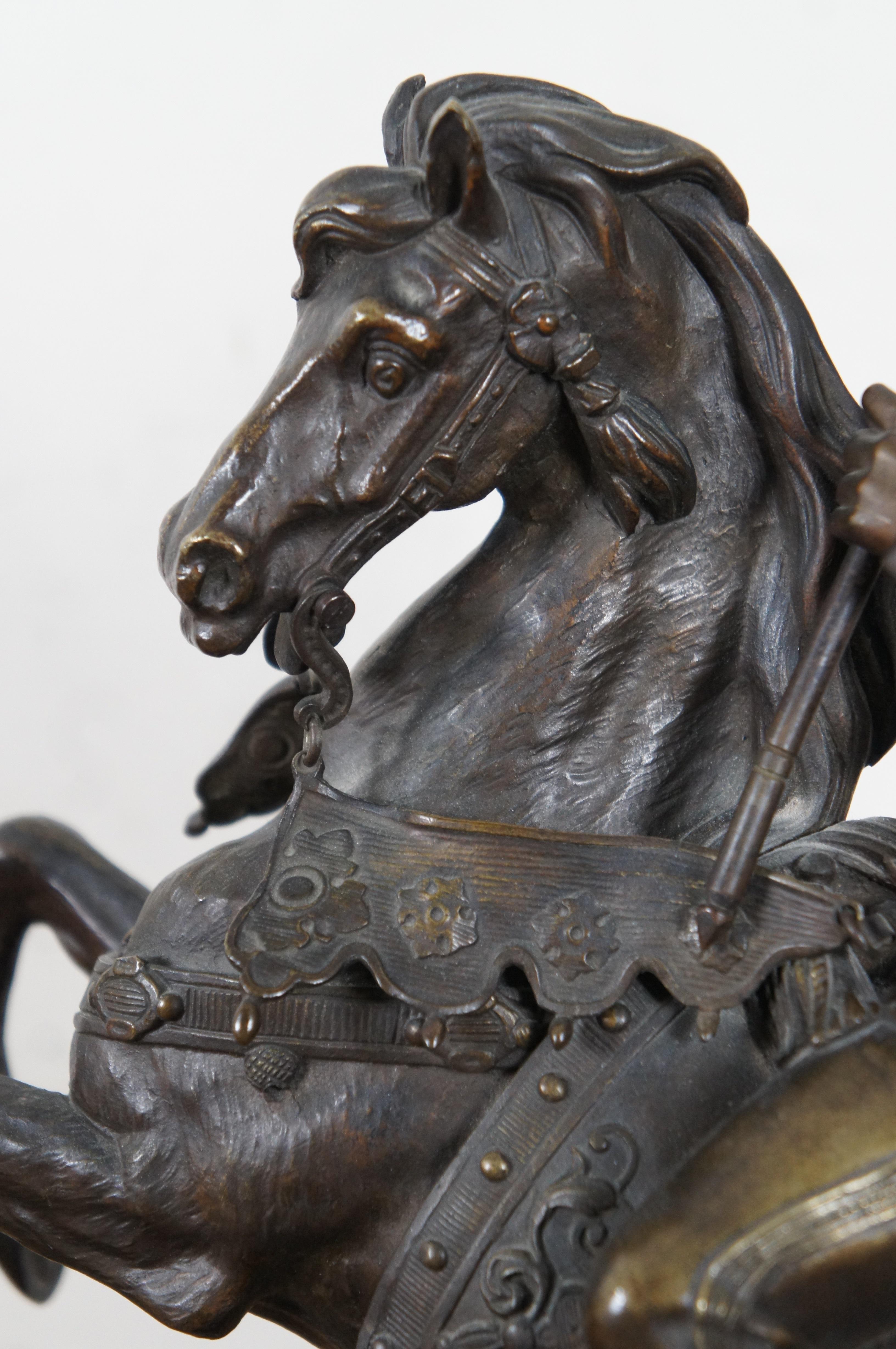 Tiffany & Co. Caccia alla Duchessa in Bronzo Luigi XI Quentin Durward Théodore Gechter 18