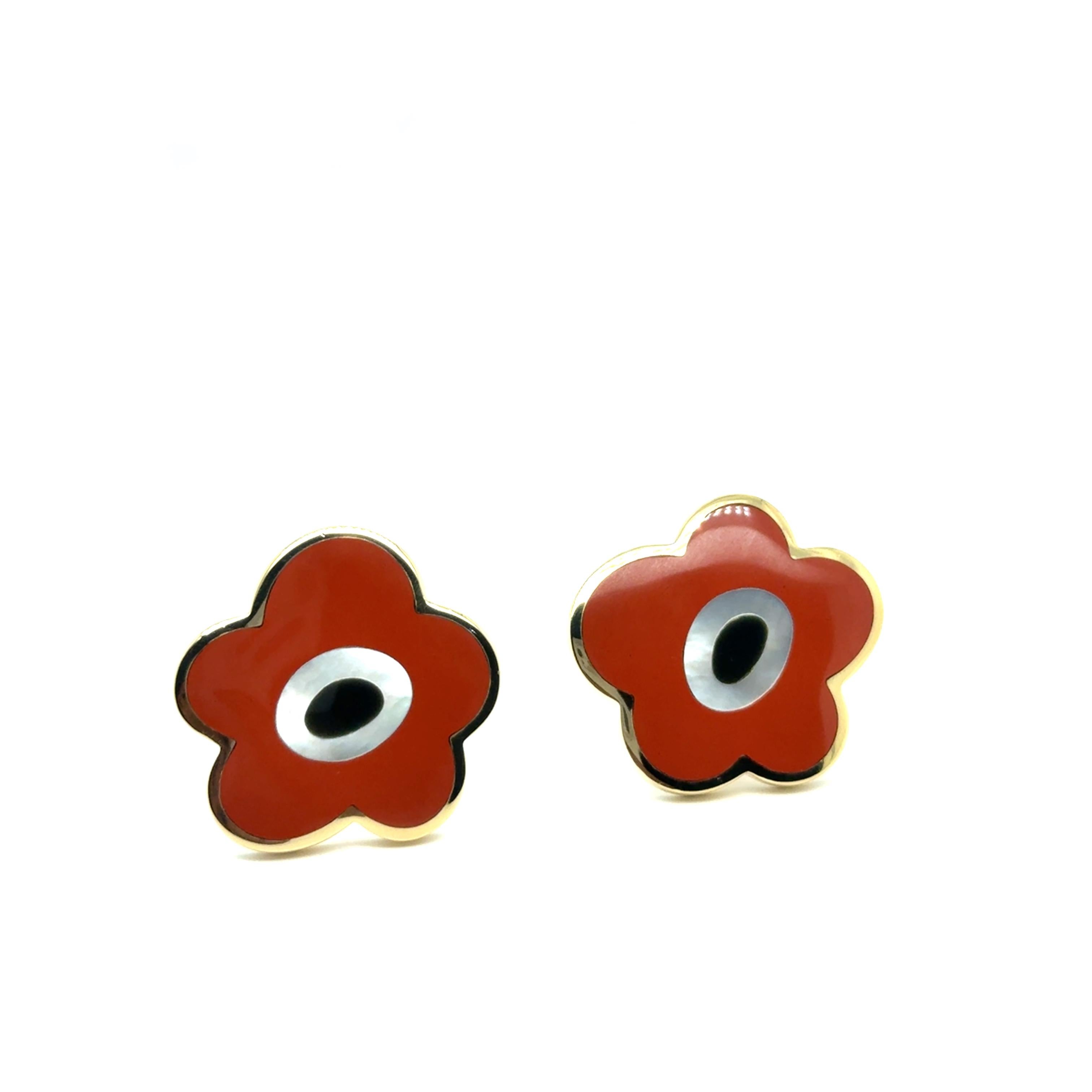 Tiffany & Co Earclips with Vibrant Gemstones in Yellow Gold by Angela Cumming For Sale 10