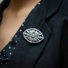 Tiffany & Co. Edwardian Diamond Platinum Brooch