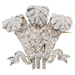 Tiffany & Co. Edwardian Prince of Wales Brooch