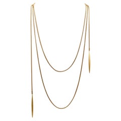 Gold Drop Necklaces