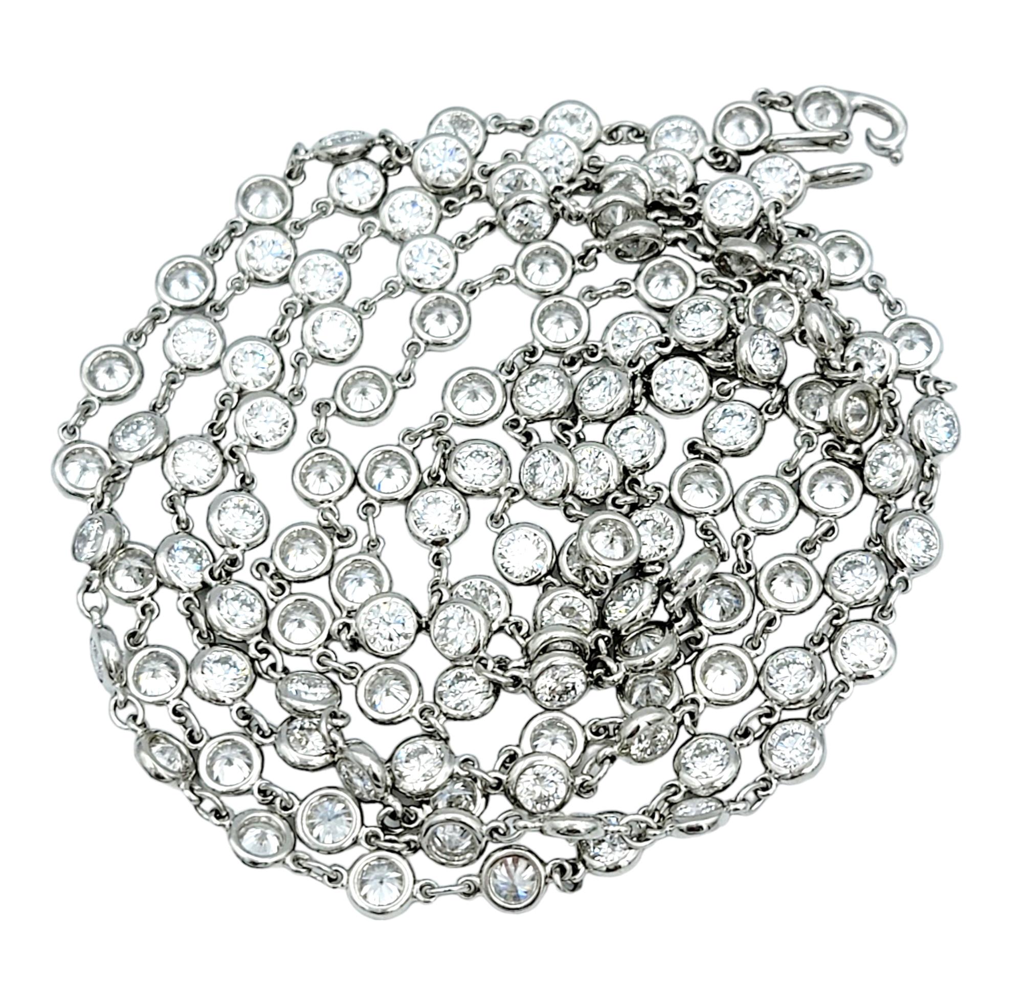 Tiffany & Co. Elsa Peretti, collier « Diamonds By The Yard » de 15,25 carats, 38