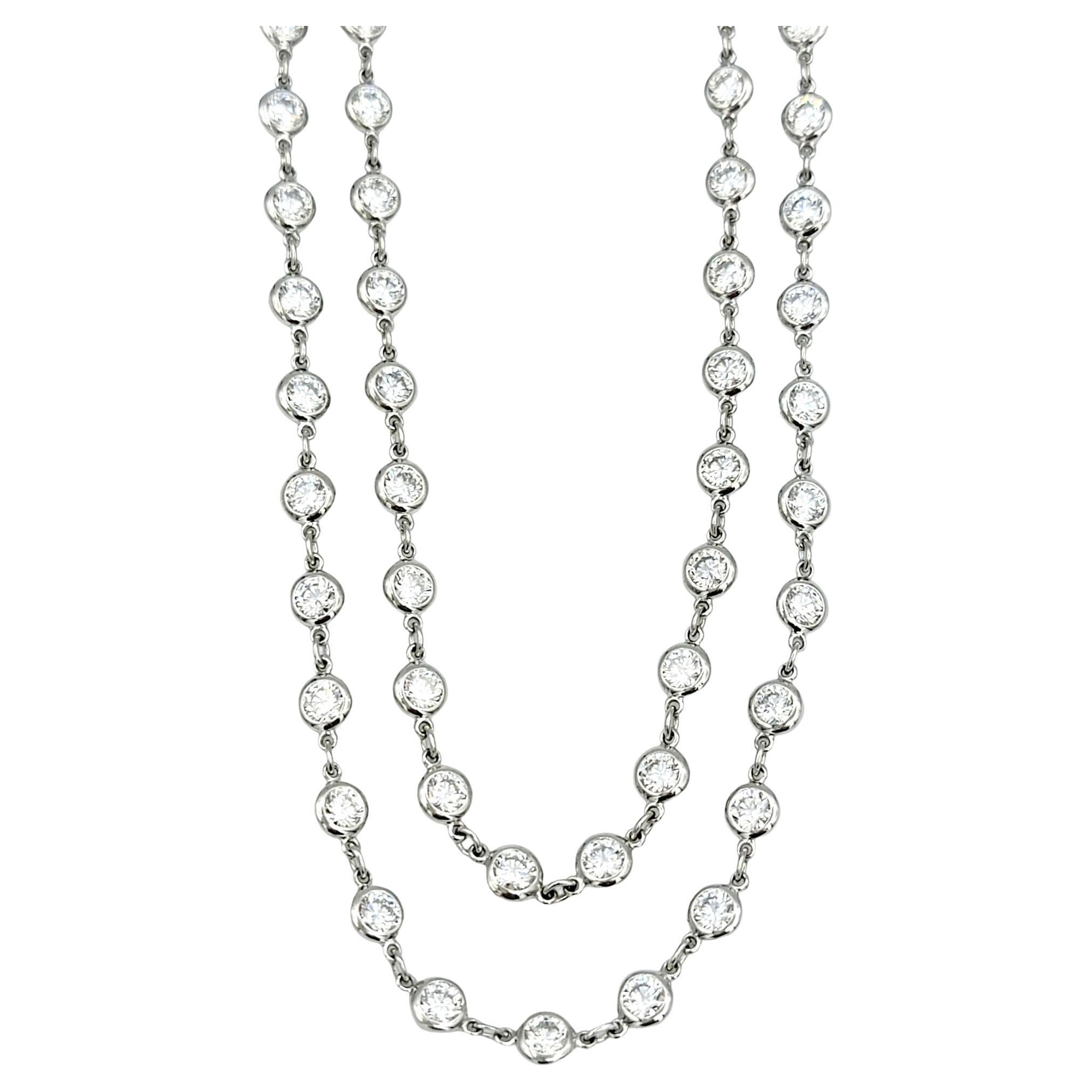 Tiffany & Co. Collana "Diamonds By The Yard" di Elsa Peretti da 15,25 carati, lunga 38".