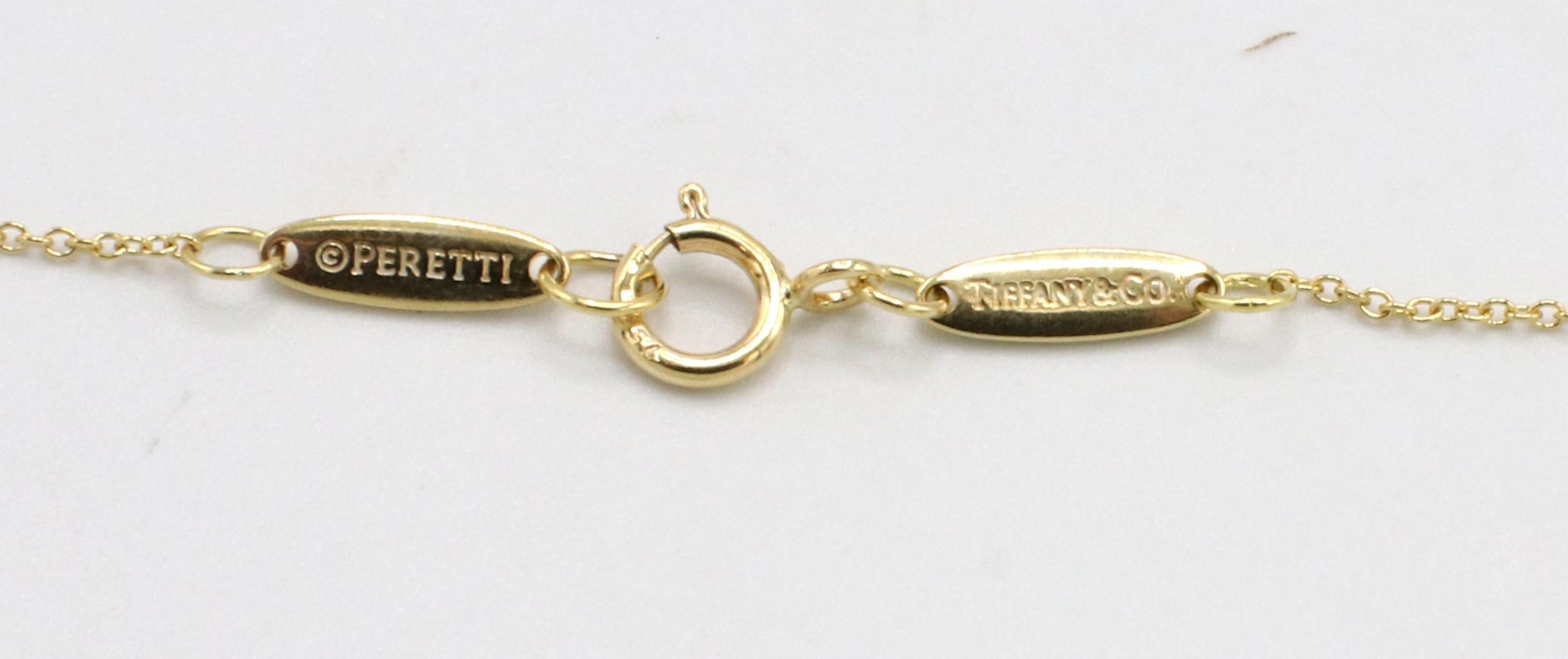 Women's Tiffany & Co. Elsa Peretti 18 Karat Yellow Gold Starfish Pendant Necklace