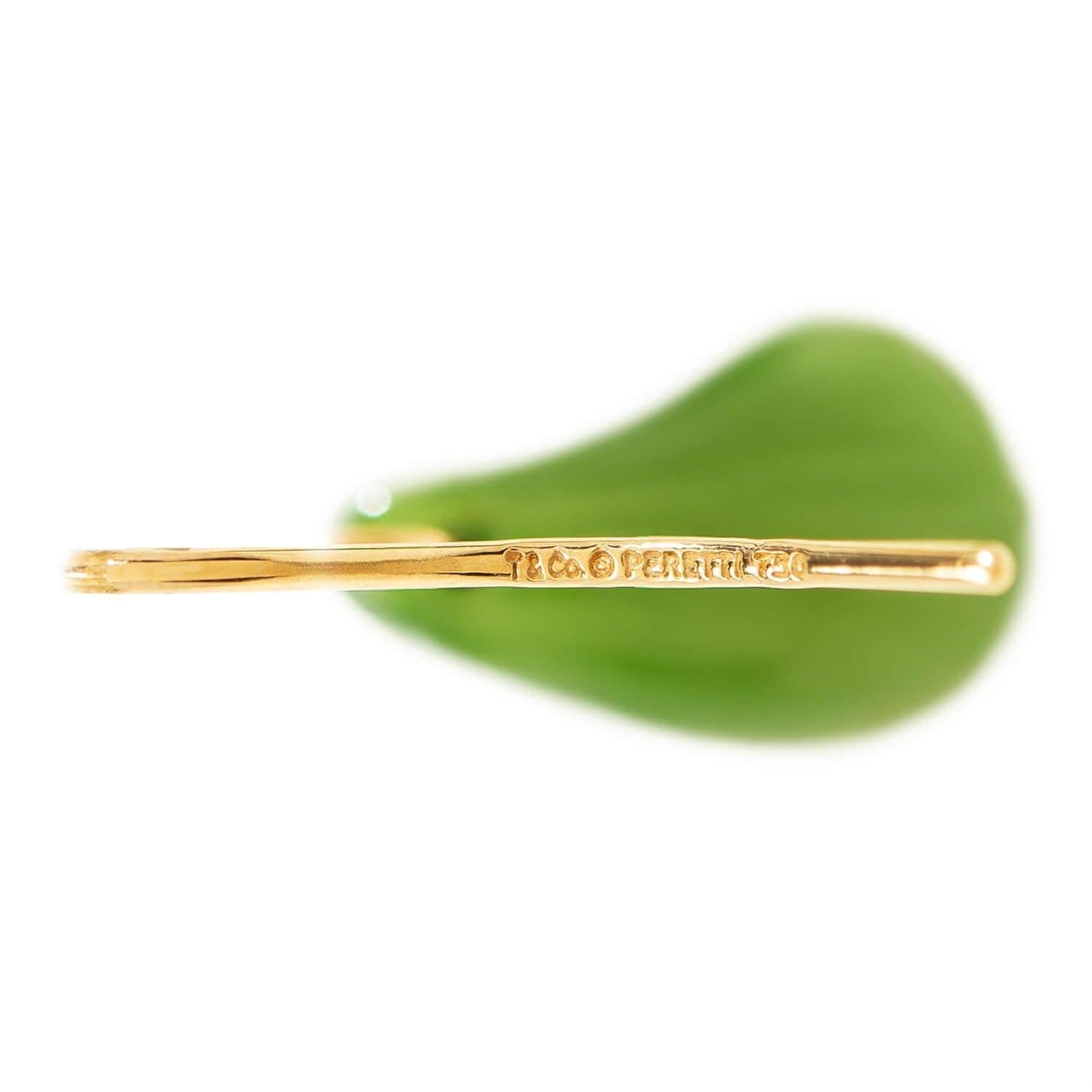 Cabochon TIFFANY & CO.  Orecchini a fagiolo ELSA PERETTI 18K in vendita