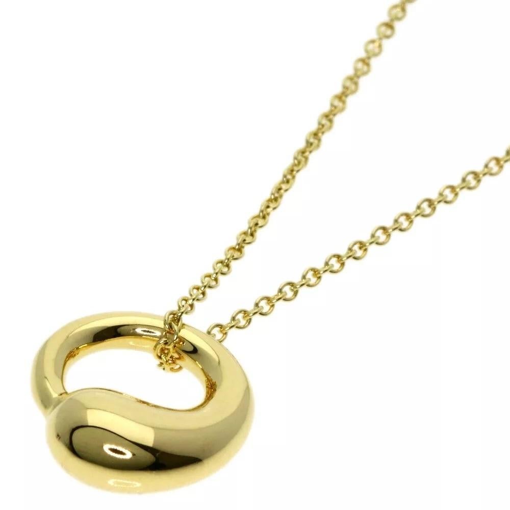 TIFFANY & Co. Elsa Peretti 18K Gold 12mm Eternal Circle Pendant Necklace

Metal: 18K yellow gold
Chain: 16