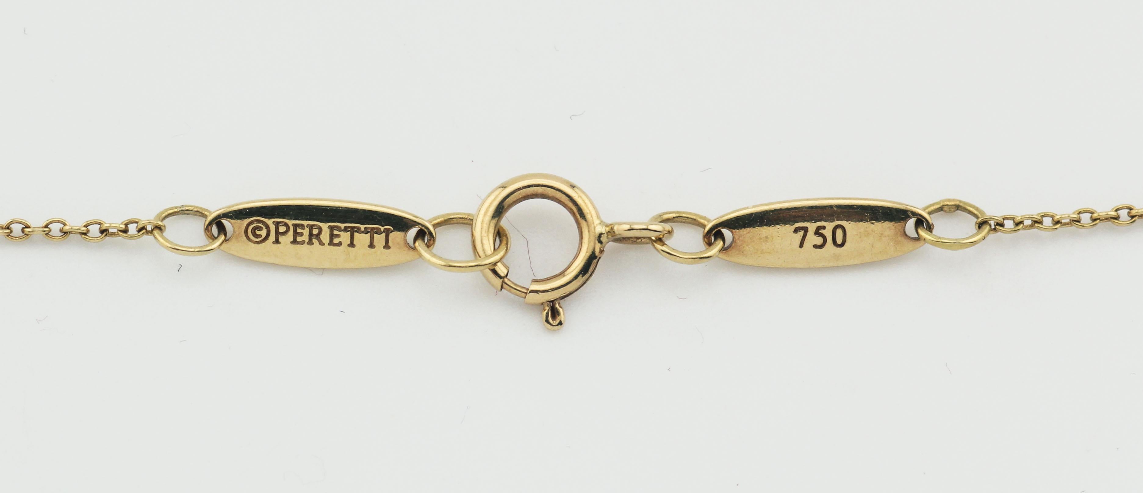 Women's or Men's Tiffany & Co. Elsa Peretti 18K Gold 12mm Small Star of David Pendant Necklace