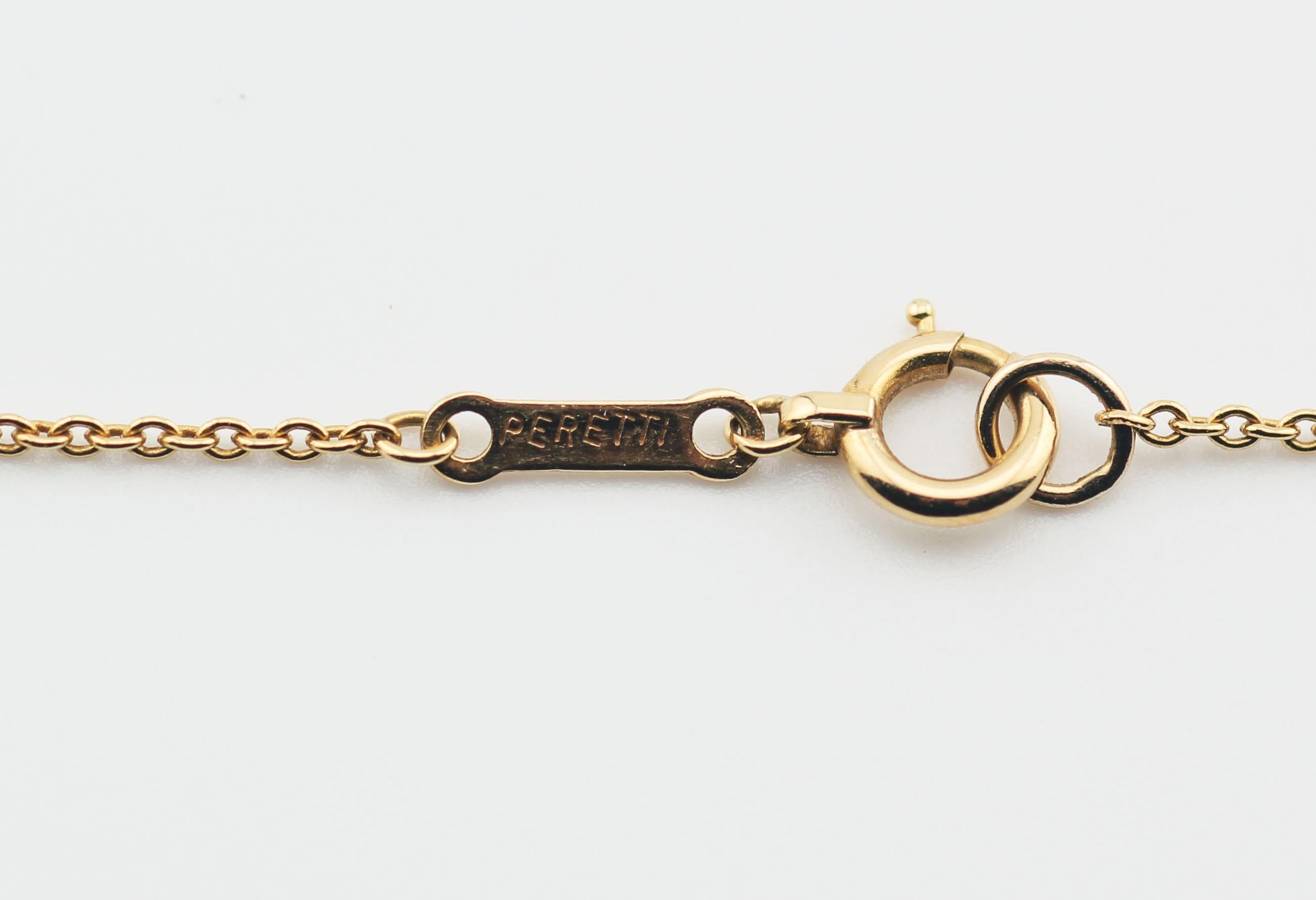 Tiffany & Co. Elsa Peretti 18K Gold 18 mm Large Star of David Pendant Necklace In Good Condition In Simpsonville, SC