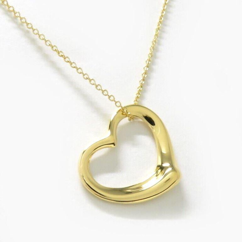 TIFFANY & Co. Elsa Peretti 18K Gold 22mm Open Heart Pendant Necklace

Metal: 18K Yellow Gold
Chain: 16