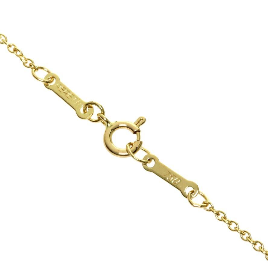 TIFFANY & Co. Elsa Peretti, collier pendentif cœur ouvert 22 mm en or 18 carats en vente 3
