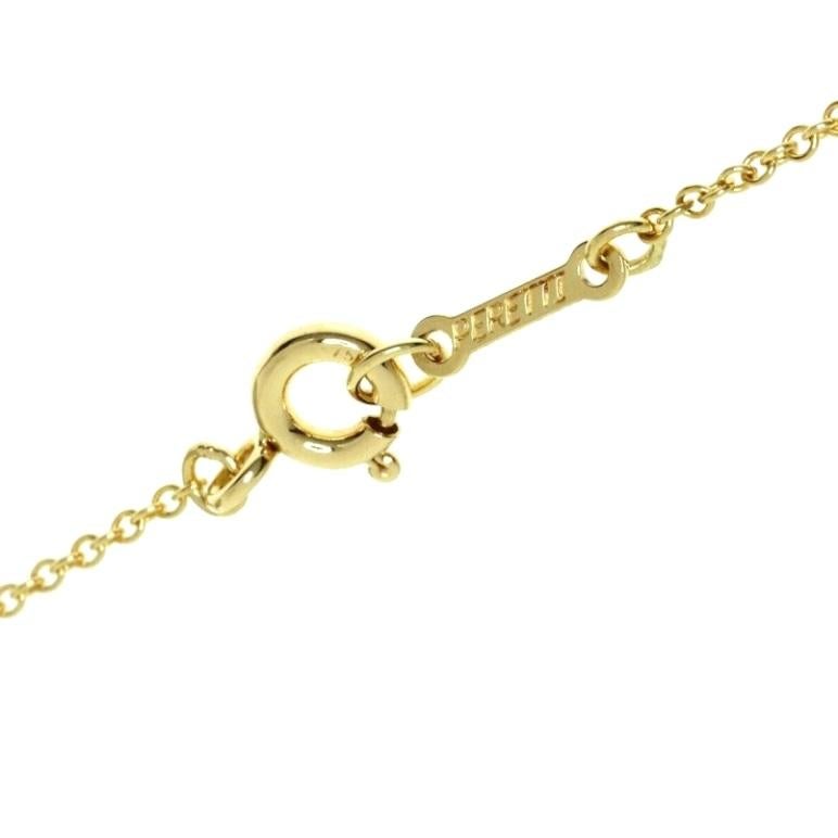 TIFFANY & Co. Elsa Peretti 18K Gold Apple Pendant Necklace  For Sale 3