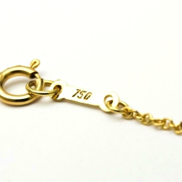 TIFFANY & Co. Elsa Peretti 18K Gold Apple Pendant Necklace For Sale 5