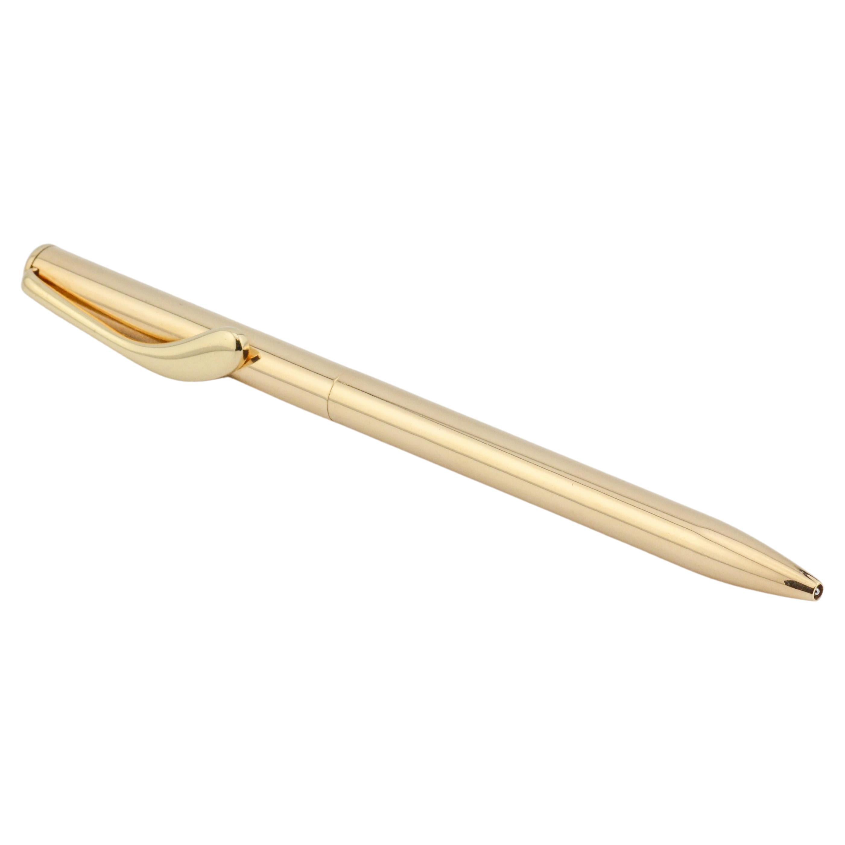 Tiffany & Co. Elsa Peretti 18k Gold Ballpoint Pen