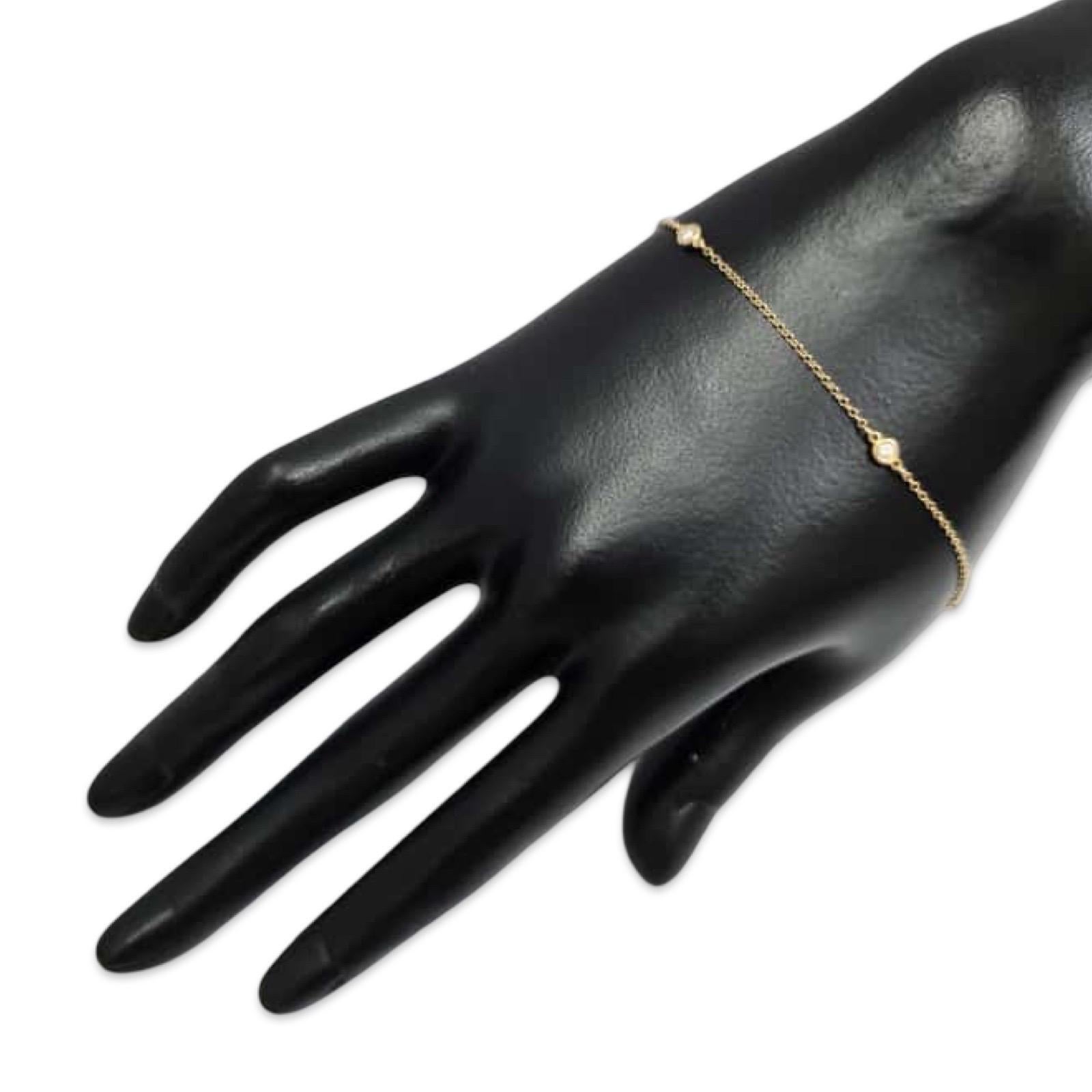 Tiffany & Co. Elsa Peretti - Bracelet en or 18K avec diamants à l'unité en vente 7