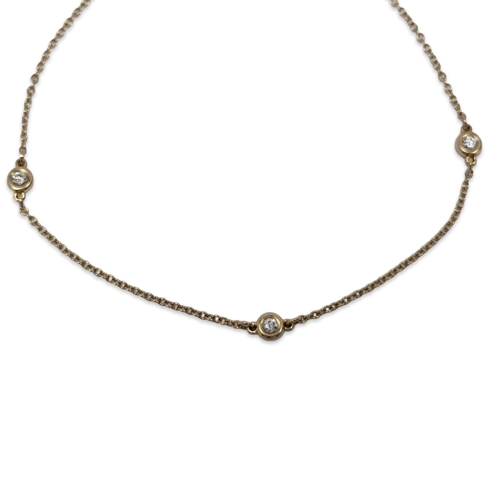 Tiffany & Co. Elsa Peretti - Bracelet en or 18K avec diamants à l'unité en vente 9