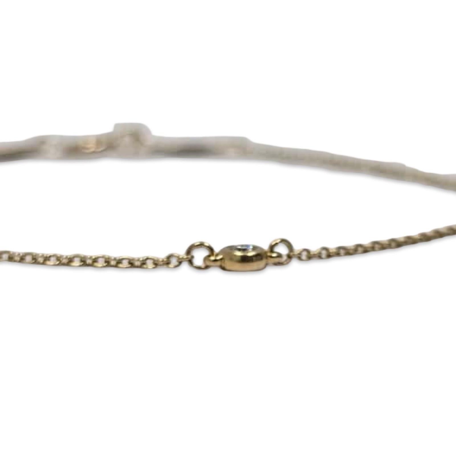 Tiffany & Co. Elsa Peretti - Bracelet en or 18K avec diamants à l'unité Pour femmes en vente