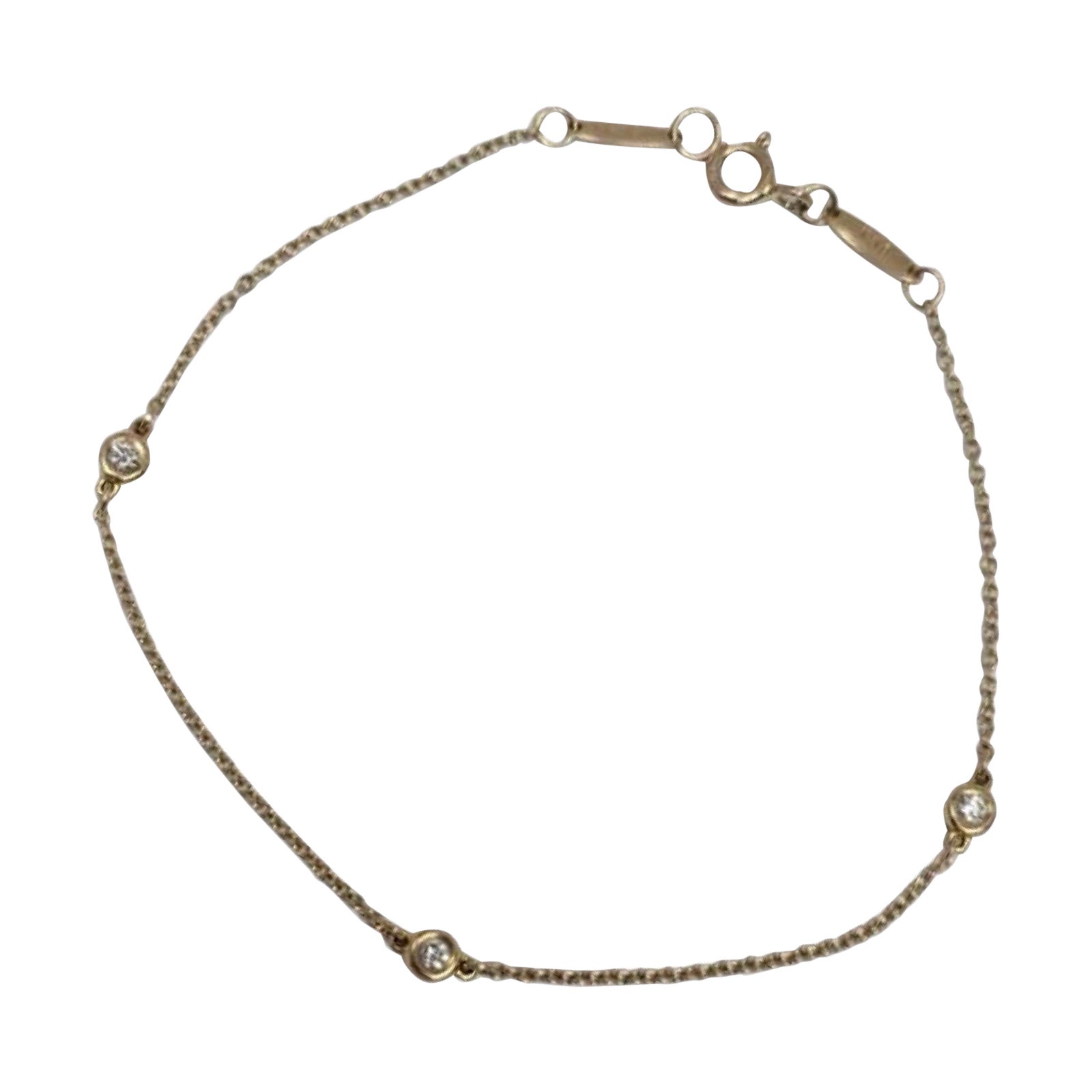 Tiffany & Co. Elsa Peretti - Bracelet en or 18K avec diamants à l'unité