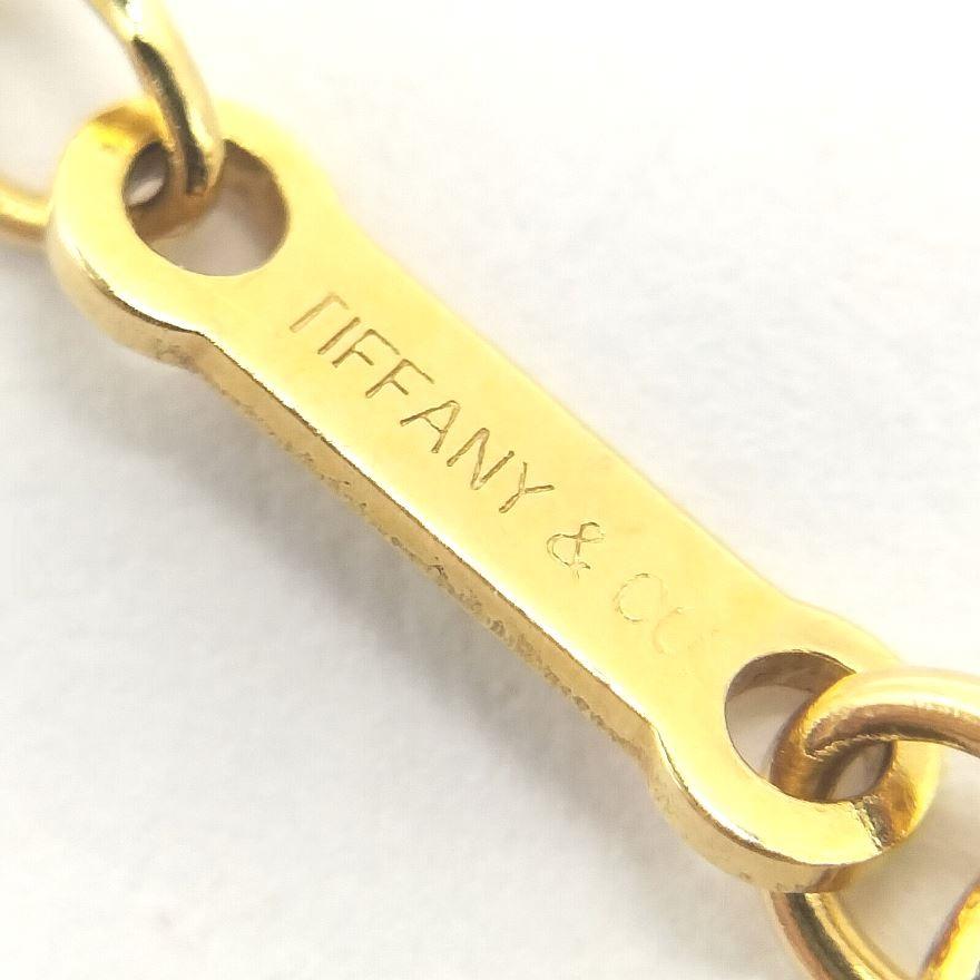 TIFFANY & Co. Elsa Peretti 18K Gold Dove Pendant Necklace In Good Condition For Sale In Los Angeles, CA